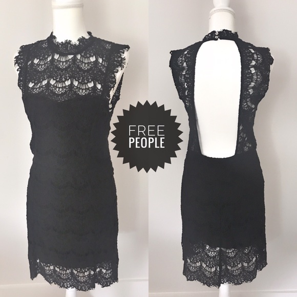 Free People Dresses & Skirts - NWT Gorgeous Free People Black Dress